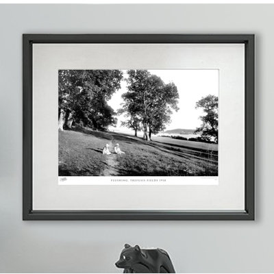 Flushing, Trefusis Fields 1918 - Single Picture Frame Print