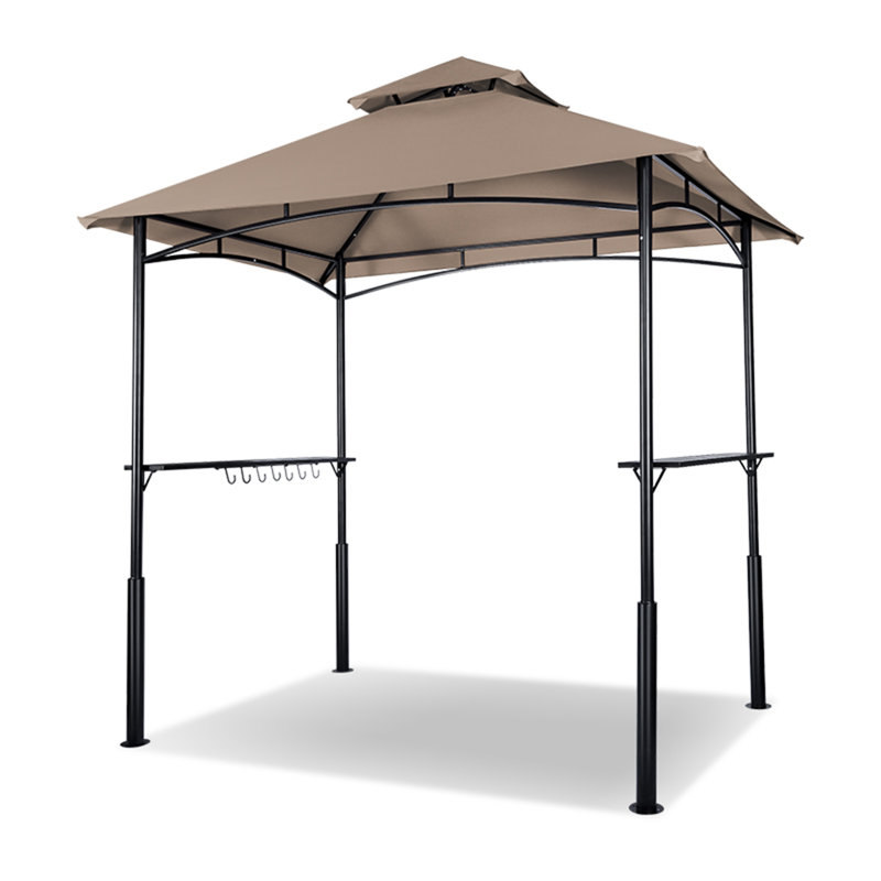 8 Ft. W x 5 Ft. D Patio Grill Gazebo, Beige