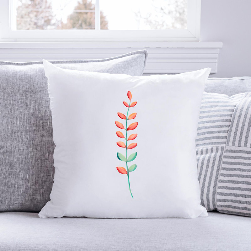 Nautical Sea Life_220 - Coussin décoratif avec coussin décoratif, H 14 po x l 14 po