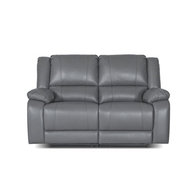59.5'' Faux Leather Reclining Loveseat