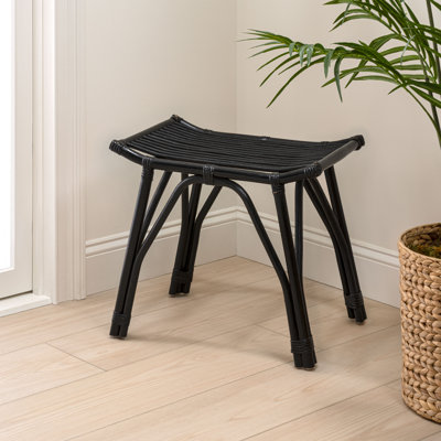 Tabouret de repose-pieds bohémien d'appoint Gabriel