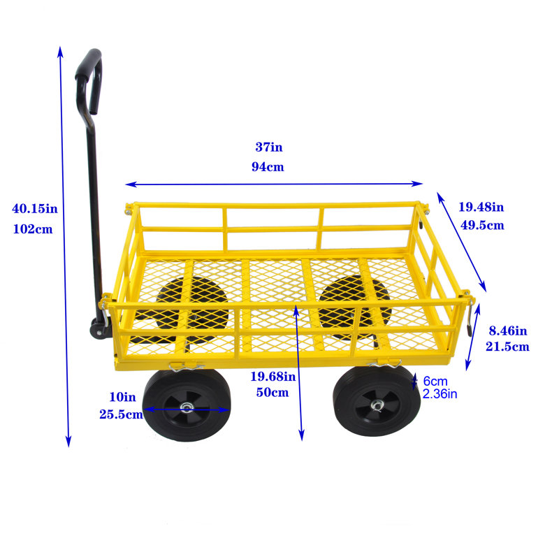 Chariot de chariot de jardin