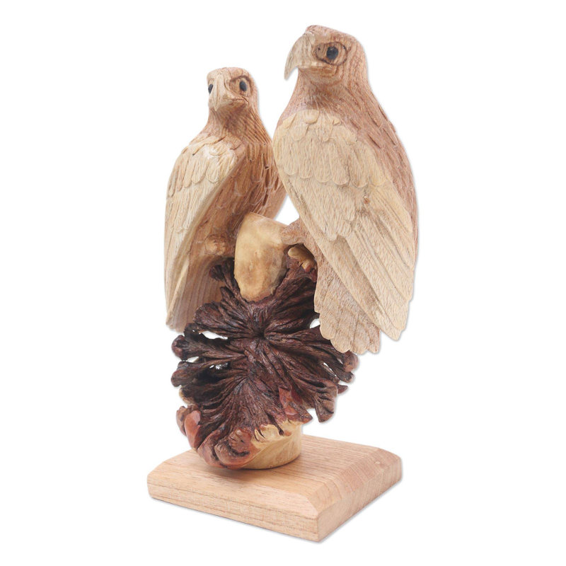 Statuette en bois Millwood Pines, Eagles