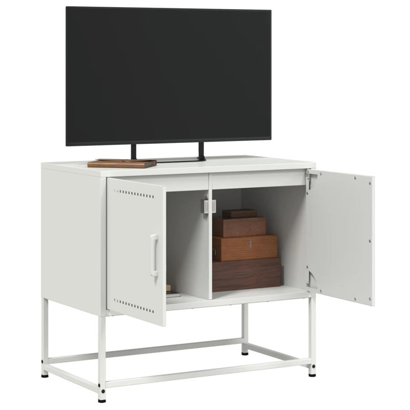 No_Yes_No_No_No Unfinished TV Stand, 68.5cm, White