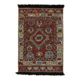 Burano Hand Knotted Wool Geometric Area Rug