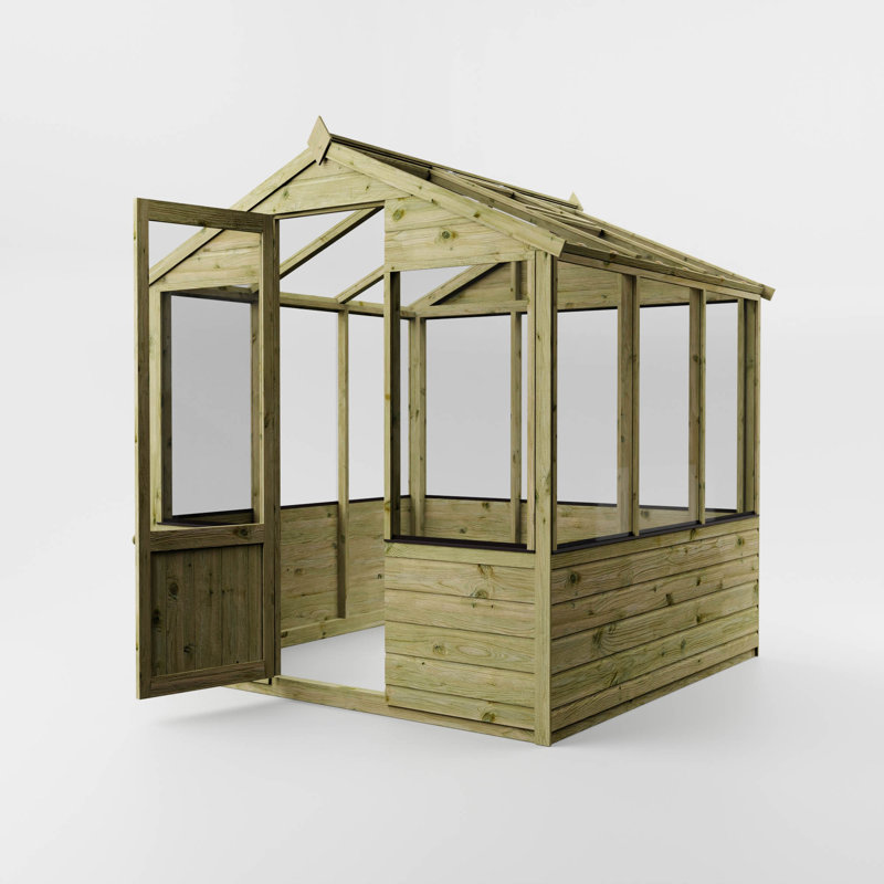 Mercia 6 x 6ft Traditional Greenhouse, No