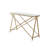 47.38'' Marble Top Console Table