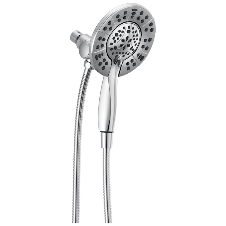 Delta 58499 In2ition 4-Setting Dual Shower Head with Handheld Spray, Hand Shower 1.75 GPM