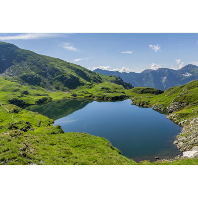 Mountain Lake by Dannicolae - Wrapped Canvas Print