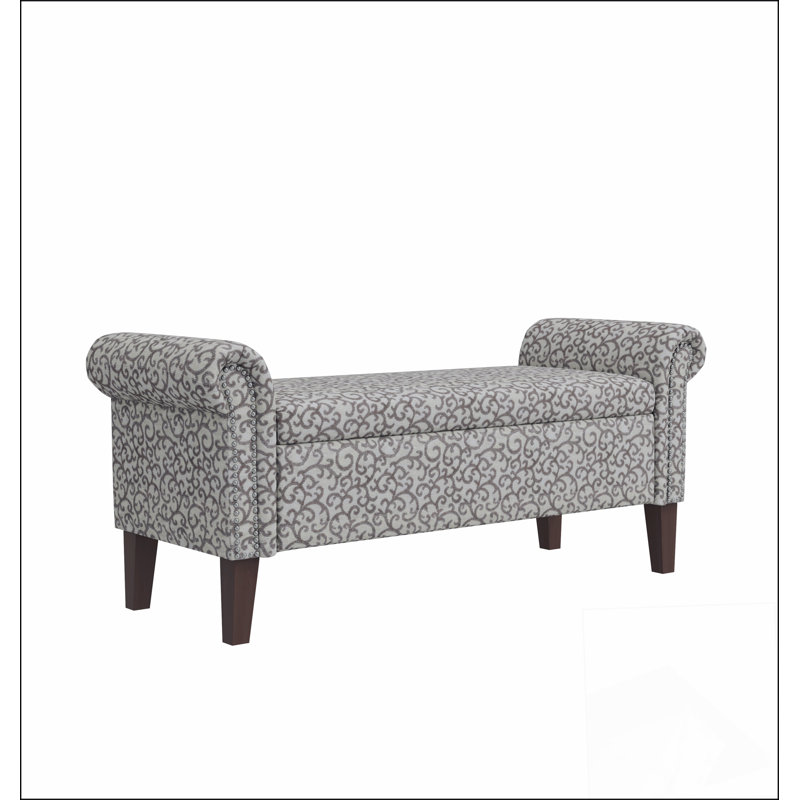 Repose-pieds de rangement Conrad Un choix confortable, de multiples fonctions, un design classique et des coins confortables