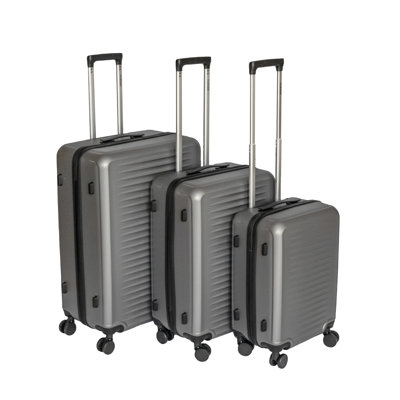 Luggage 3 Piece Sets, Hard Shell Lightweight Carry On Suitcase With Spinner Wheels Travel Set For Men Women (20/24/28)