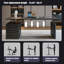 Bureau électrique à hauteur réglable avec armoire-1126465676