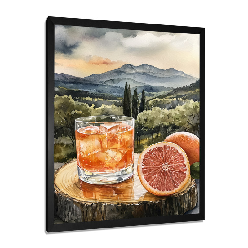 Gioula - Food & Beverage Canvas Prints, Noir, noir, noir, noir, H 20 po x l 12 po, Reproduction encadrée d'une seule photo