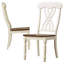 Chaise d'appoint à dossier croisé-821560749
