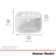American Standard Aspirations 18'' Vitreous China Rectangular Bathroom Sink with Faucet and Overflow