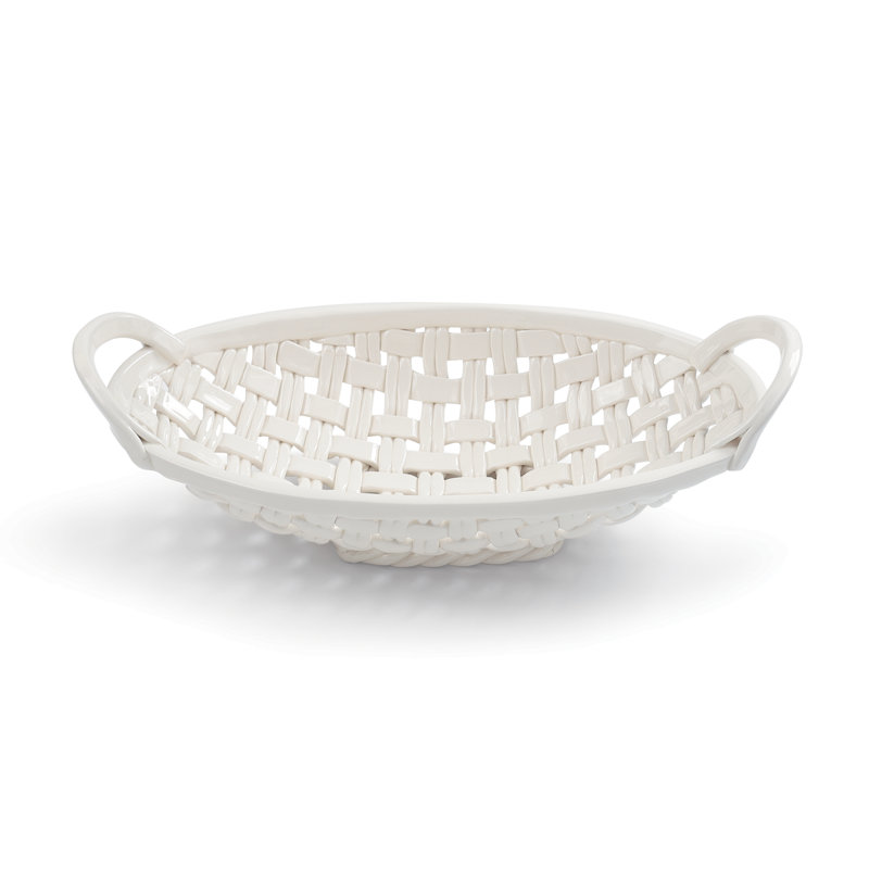 Red Barrel Studio® High Bread Basket, 4" H x 14.5" W x 8" D