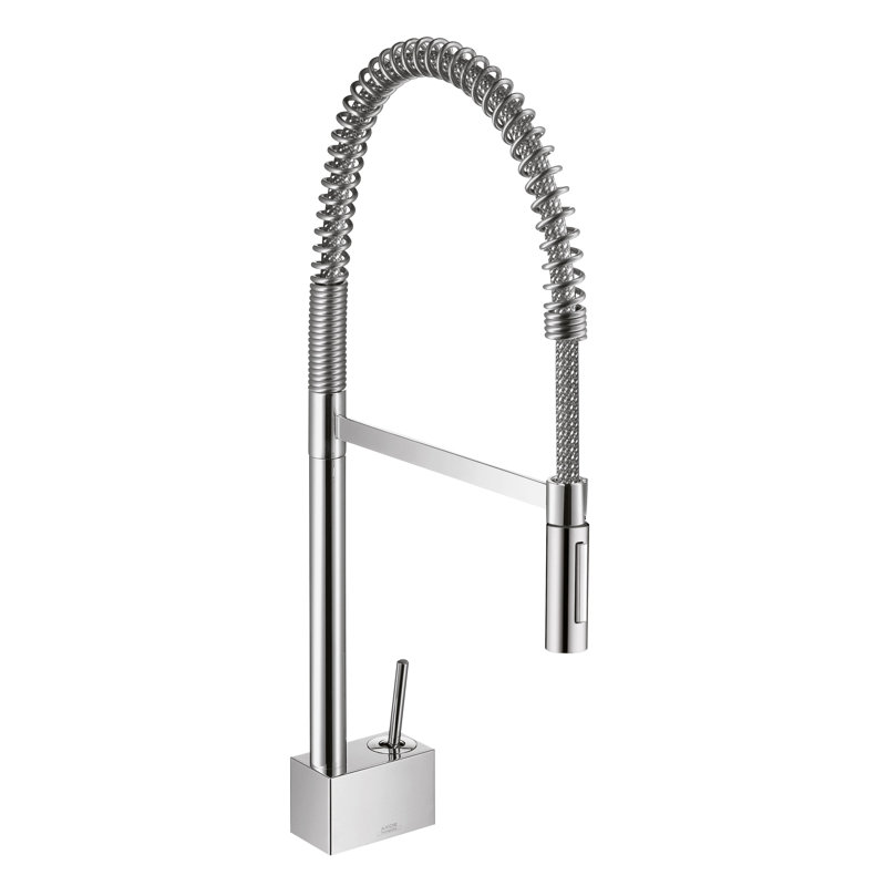 Axor Starck Pull Down Single Handle Kitchen Faucet, Chrome
