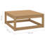 Faustena Garden Lounge Set Solid Pinewood-166806873