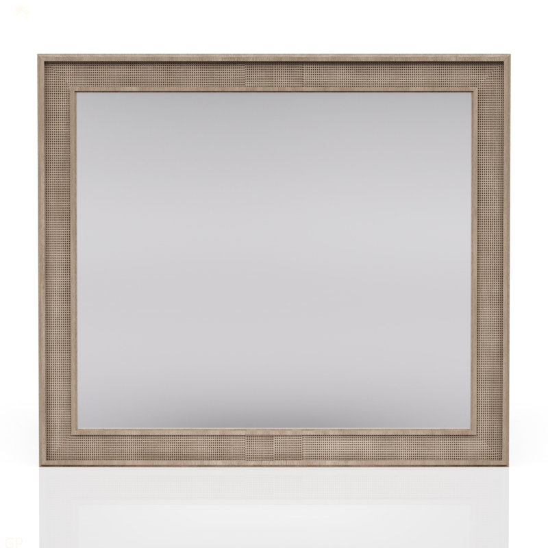 Miroir couleur canne sable