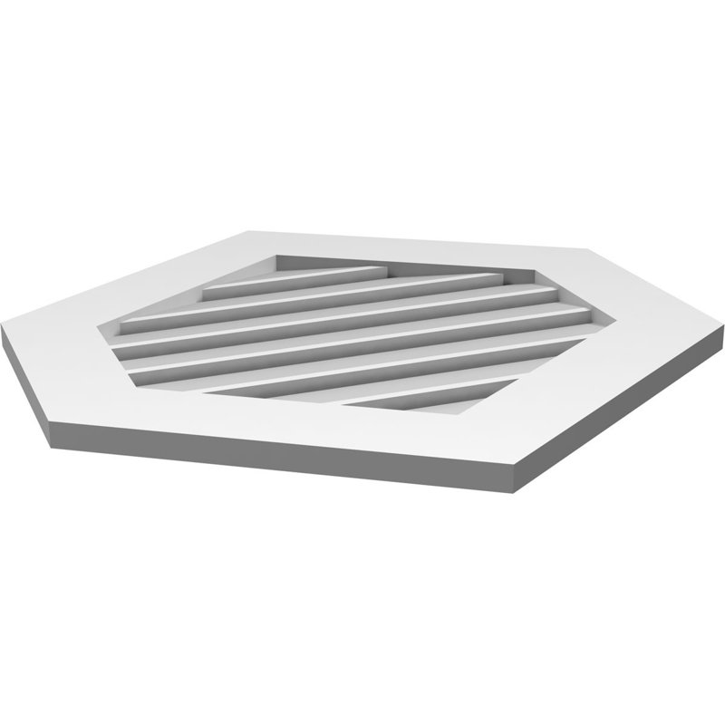 Pente verticale verticale en uréthane 8 pi, H 1 po x l 26 po x L 28 po