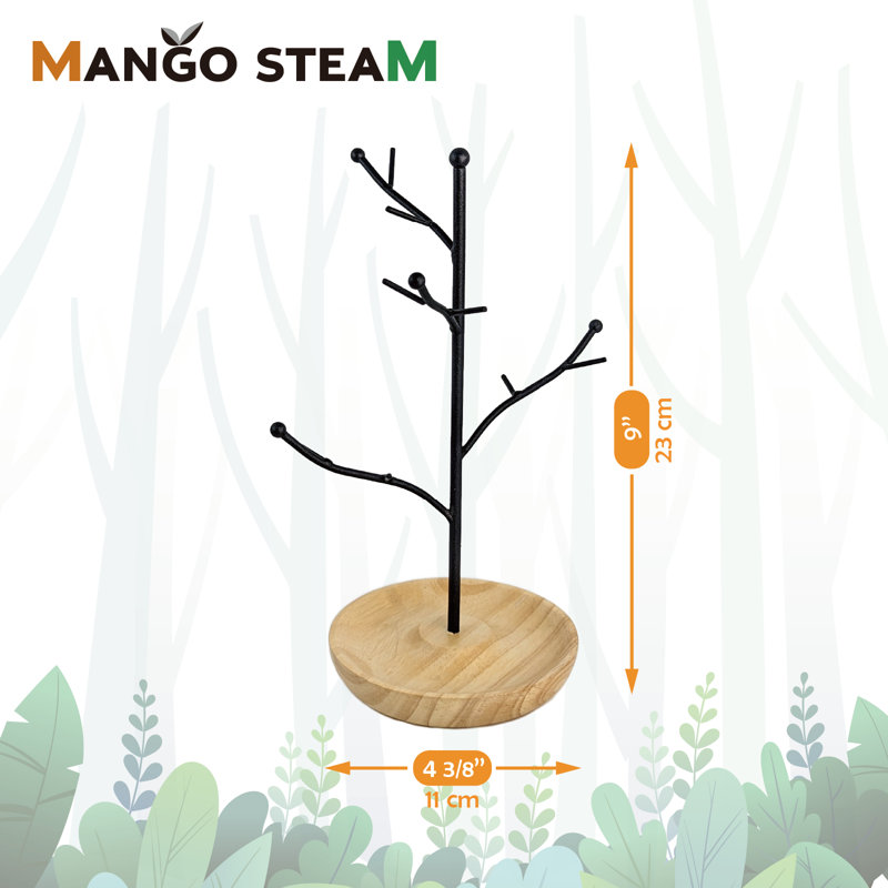 Wood Jewellery Stand +