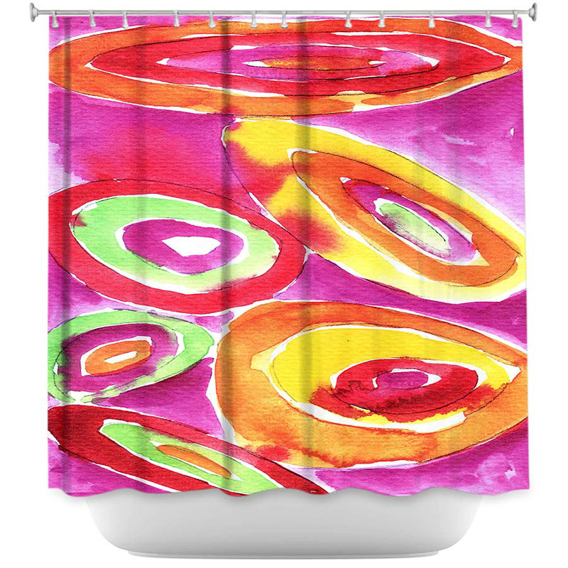 Abstract Shower Curtain