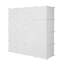 4-Layer 16 Cube Organizer Stackable Plastic Cube Storage,Plastic + Steel Wire With 3 Clothes Rails Free To Assemble-966996333