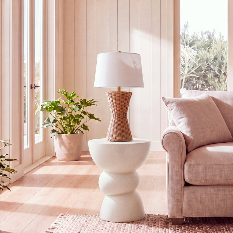 Erwin Accent Table, White