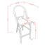 Canaday Faux Wicker 5-Piece Counter Height Dining Table Set