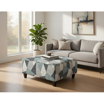 Reigate Floral Cocktail Ottoman