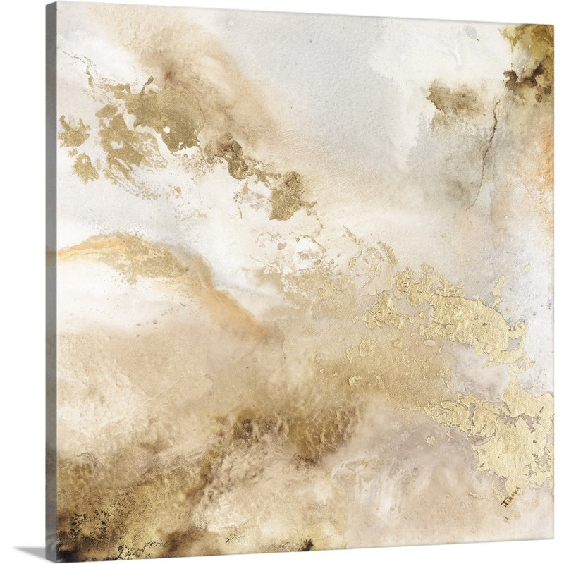 " Sierra Gold II ", Wrapped Canvas, 12" H x 12" W x 1.25" D