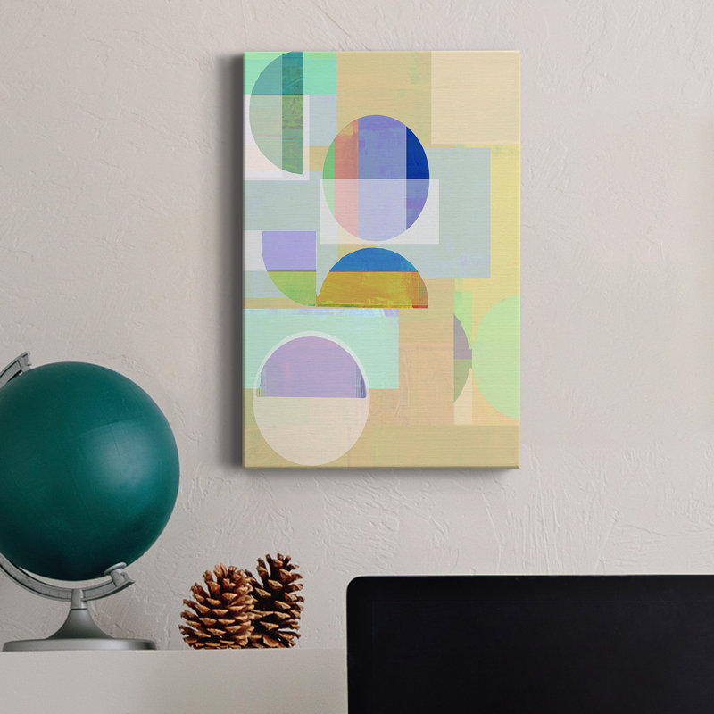 Demi IV - reproduction sur toile tendue, H 18 po x l 12 po x P 1 po