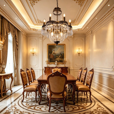 Jelisaveta 9 - Light Dimmable Empire Chandelier