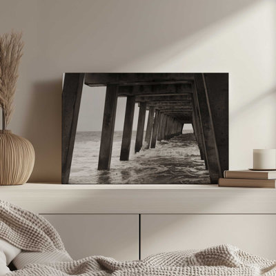 Pier Angles I by Nathan Larson Canvas Art Print