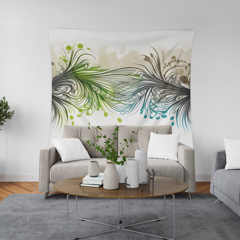 Tapisserie murale, H 88 po x l 104 po