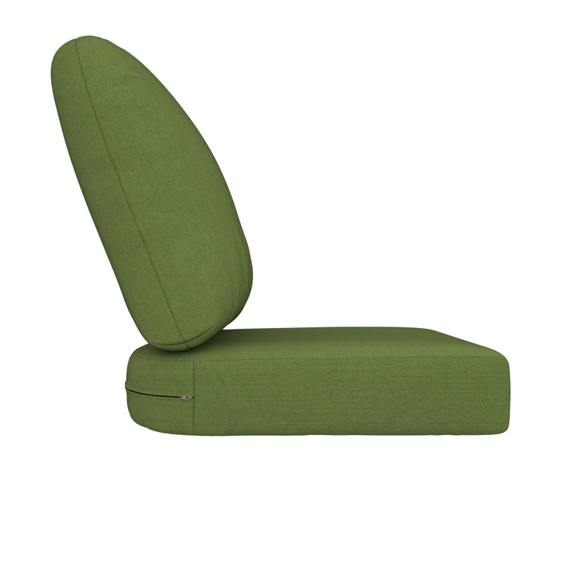 Outdoor Sunbrella® Seat/Back Cushion, Spectrum Cilantro Sunbrella® Plainweave