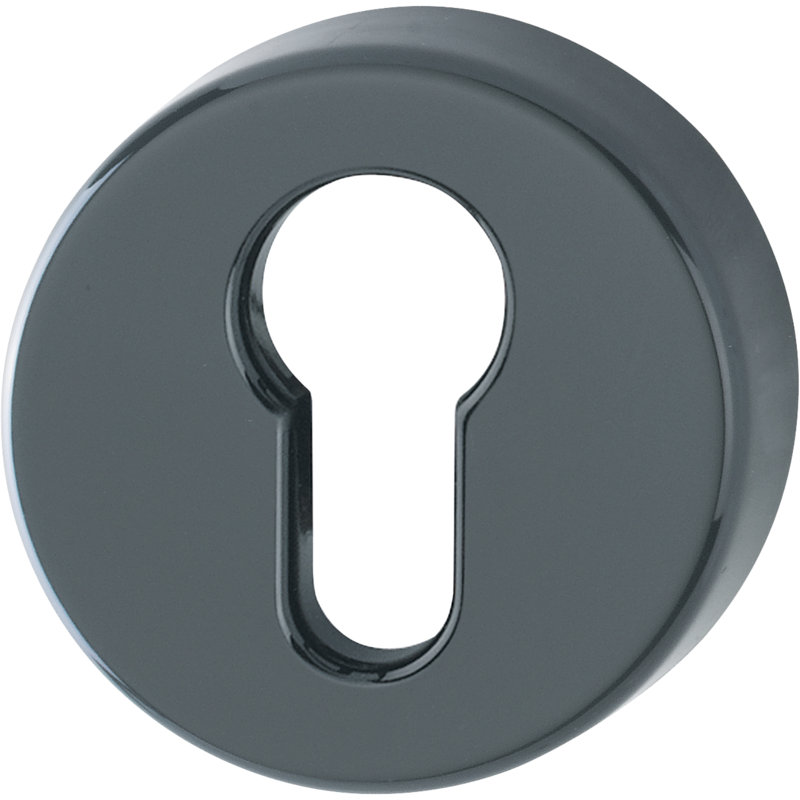 Amarni Brescia Euro Profile Escutcheon (Pair), Anthracite Grey