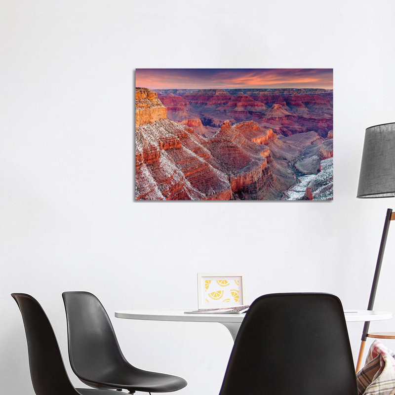 Grand Canyon South Rim III 1 Piece Wall Art on Canvas, 101.6 cm H x 66.04 cm W x 1.91 cm D, Canvas