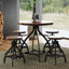 Kerome 5-piece Adjustable Round Bar Stool Set-102506920