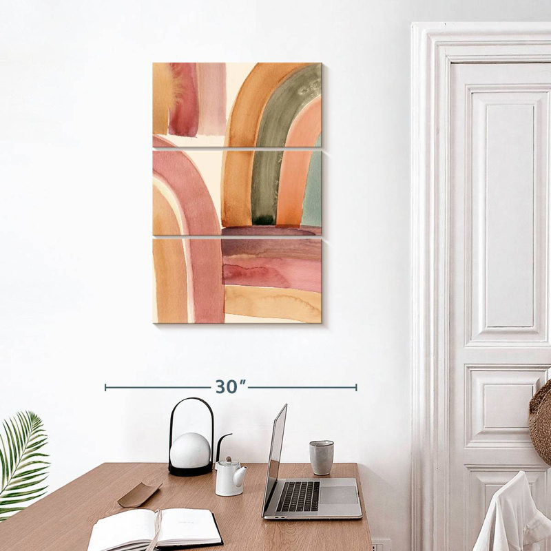 Avery Boho Rainbow Abstract, 32" H x 20" W