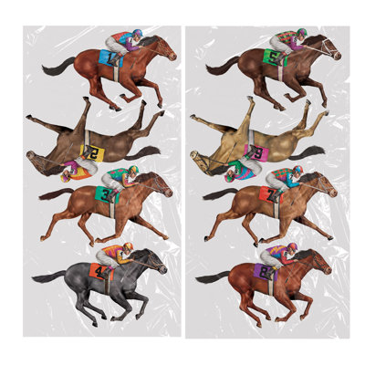 Race Horse Props - 29" - Pack of 12