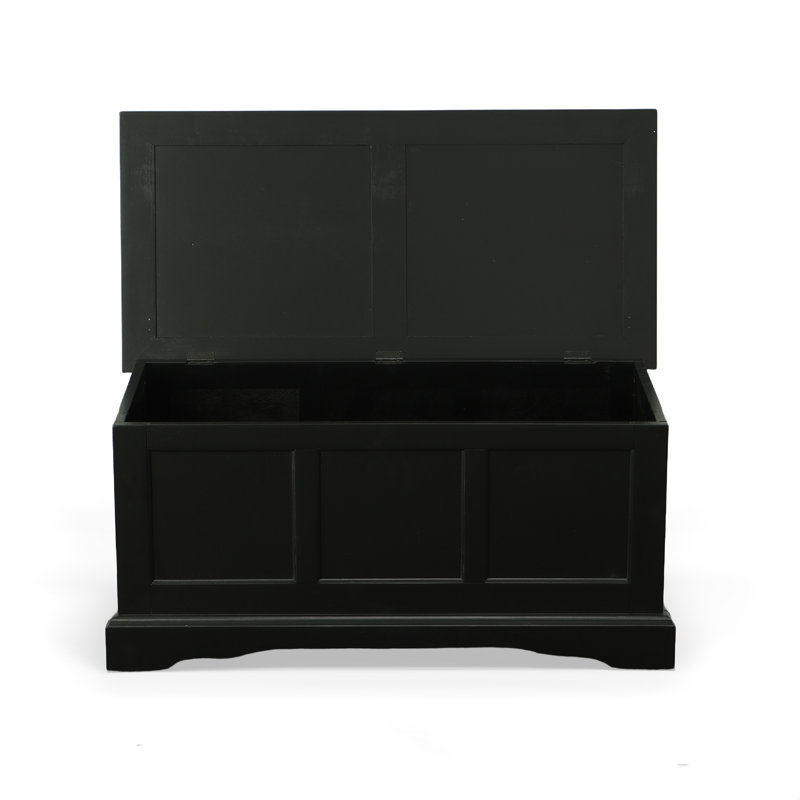 Commode à couvertures Rosson, Noir antique
