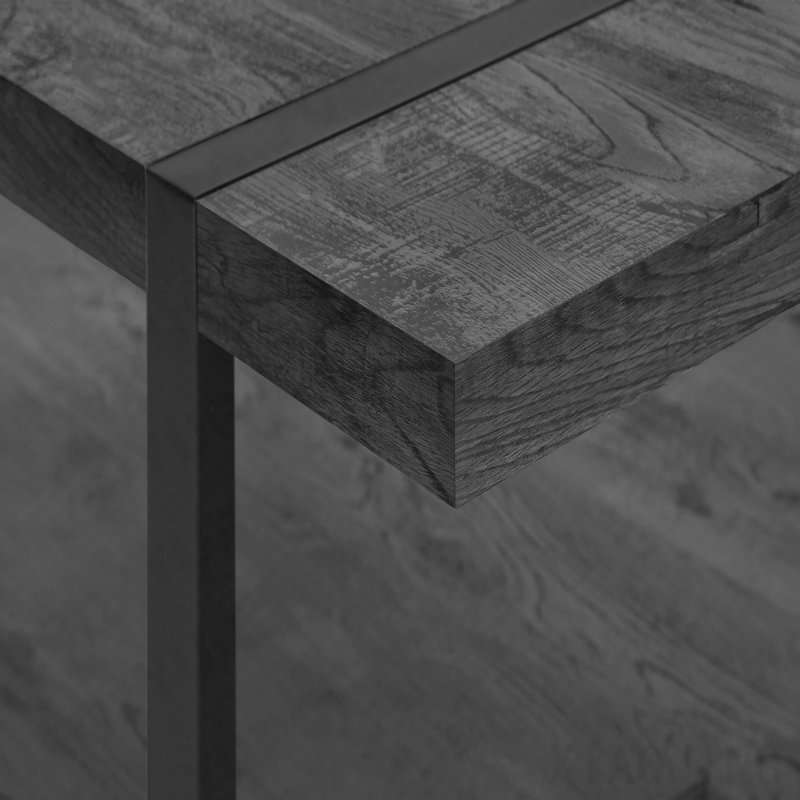 Table basse rectangulaire 48 po L, Black