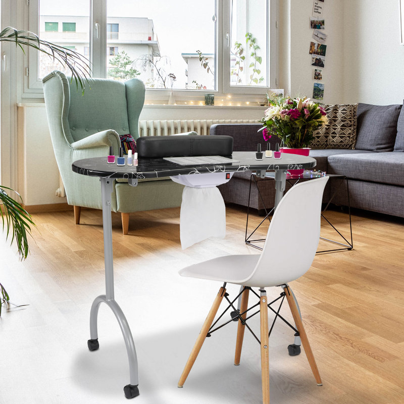 Coiffeuse Hisle, Noir