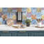 Rouleau de papier peint autocollant marocain, L 18 po x l 20,5 po Cormier-50155936
