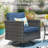 Outdoor Furniture With Sofa 6-piece Set-102079201