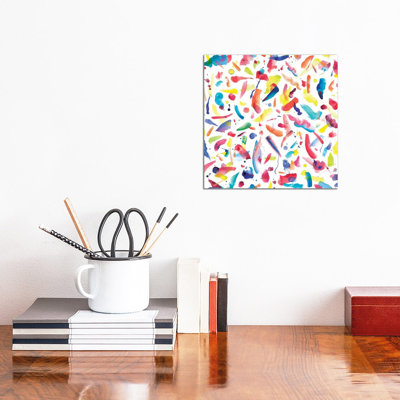 Colorful Watercolor Summer Flavours by Ninola Design - Wrapped Canvas Gallery-Wrapped Canvas Giclée