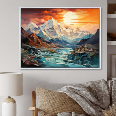 Bernth " Glacier Glacial Majesty Collage "