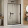 44-48" W X 71" H Pivot Swing Glass Shower Door  With 1/4"(6Mm) Tempered Glass