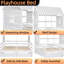 Lits plateforme côte à côte avec toit-terrasse et garde-corps House House-288031275